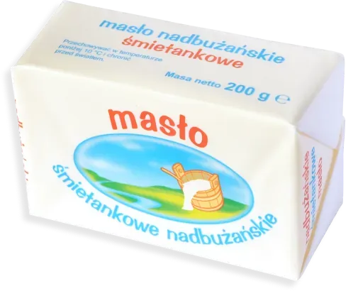 Masło śmietankowe nadbużańskie 200&nbsp;g