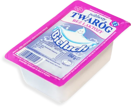 Twaróg Bieluch półtłusty bez&nbsp;laktozy 250&nbsp;g