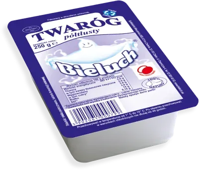 Twaróg Bieluch półtłusty 250&nbsp;g